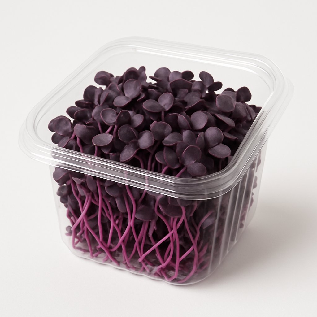 Purple Radish Microgreens (1 oz)